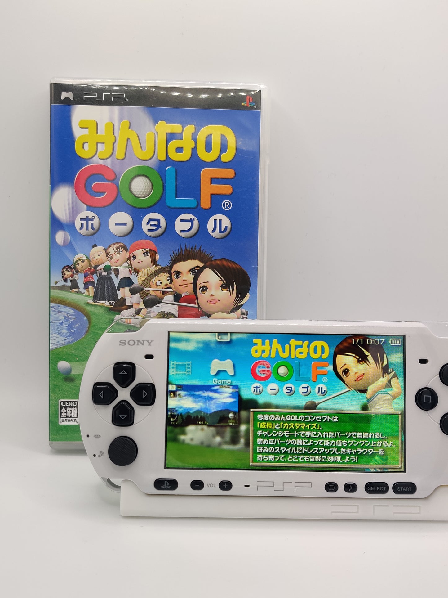Minna No Golf Portable PSP Game