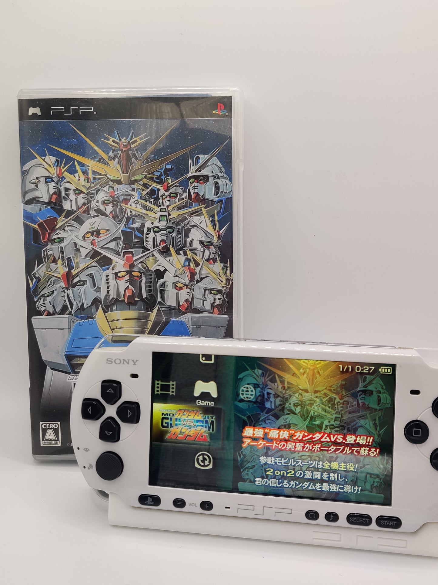 Mobile Suit Gundam: Gundam vs. Gundam PSP Game