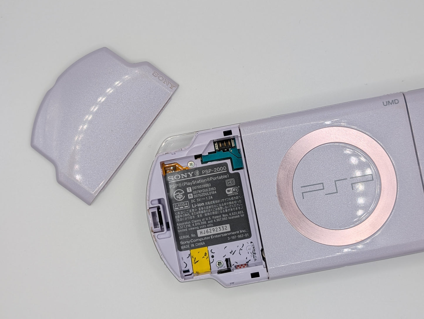 Lavender Purple PSP 2000