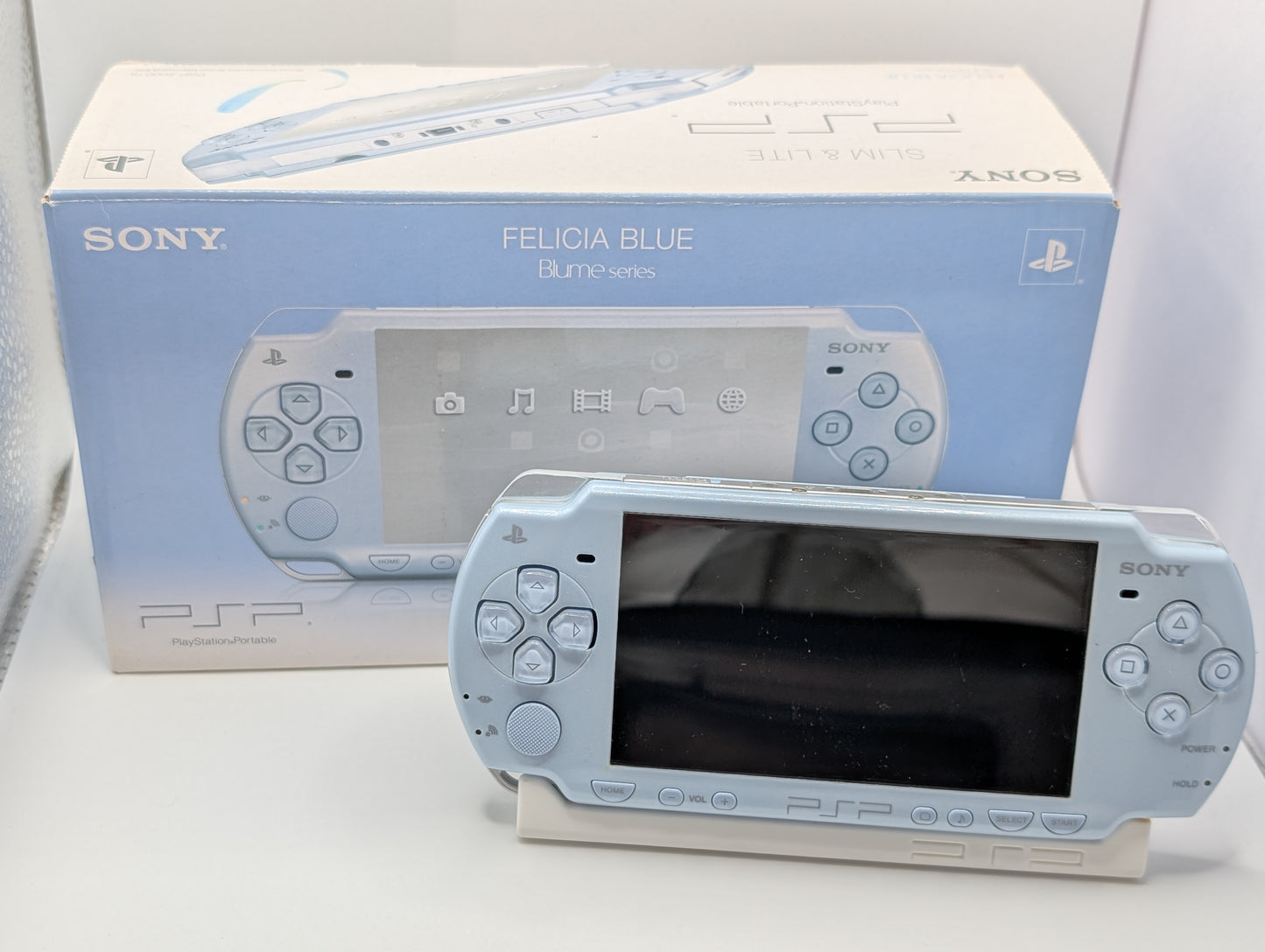 Available 7/25 Boxed Felicia Blue PSP 2000