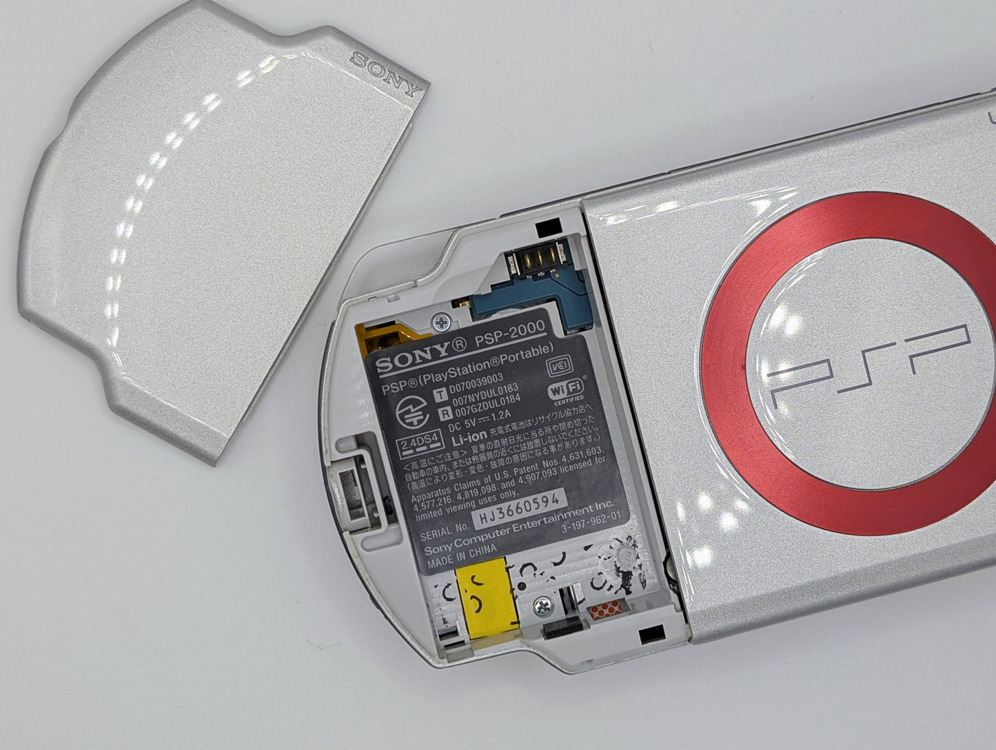 Ice Silver Red PSP 2000