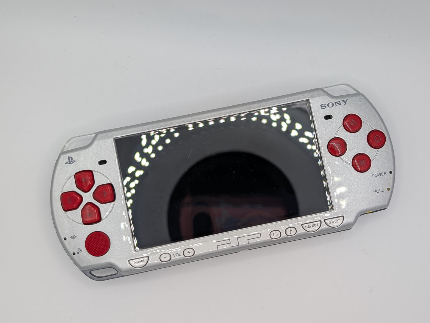 Ice Silver Red PSP 2000