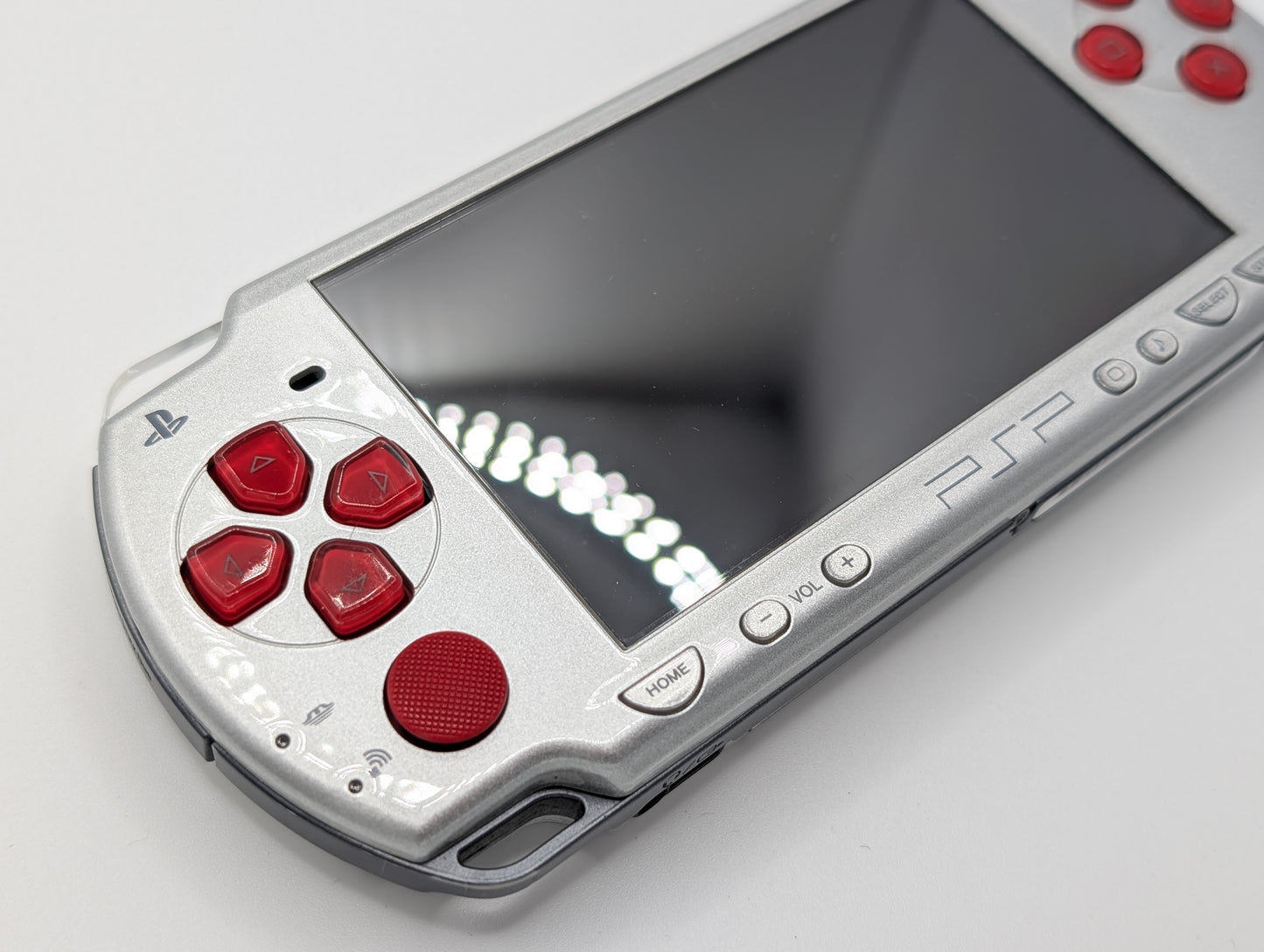 Ice Silver Red PSP 2000