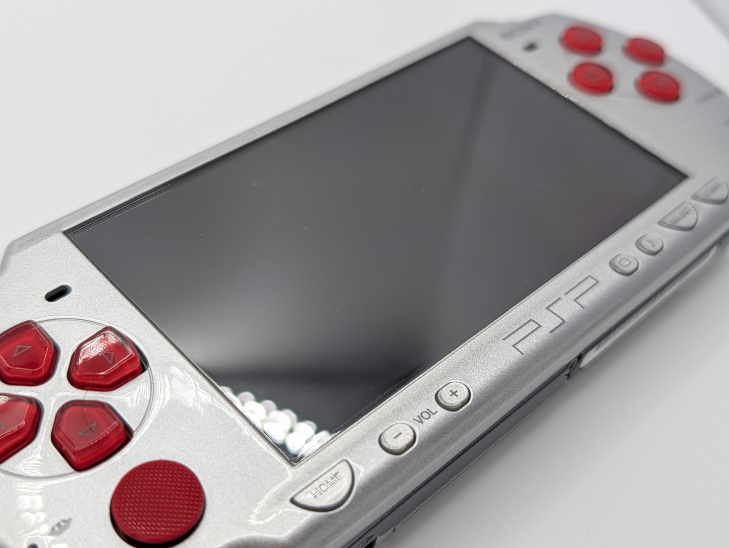 Ice Silver Red PSP 2000