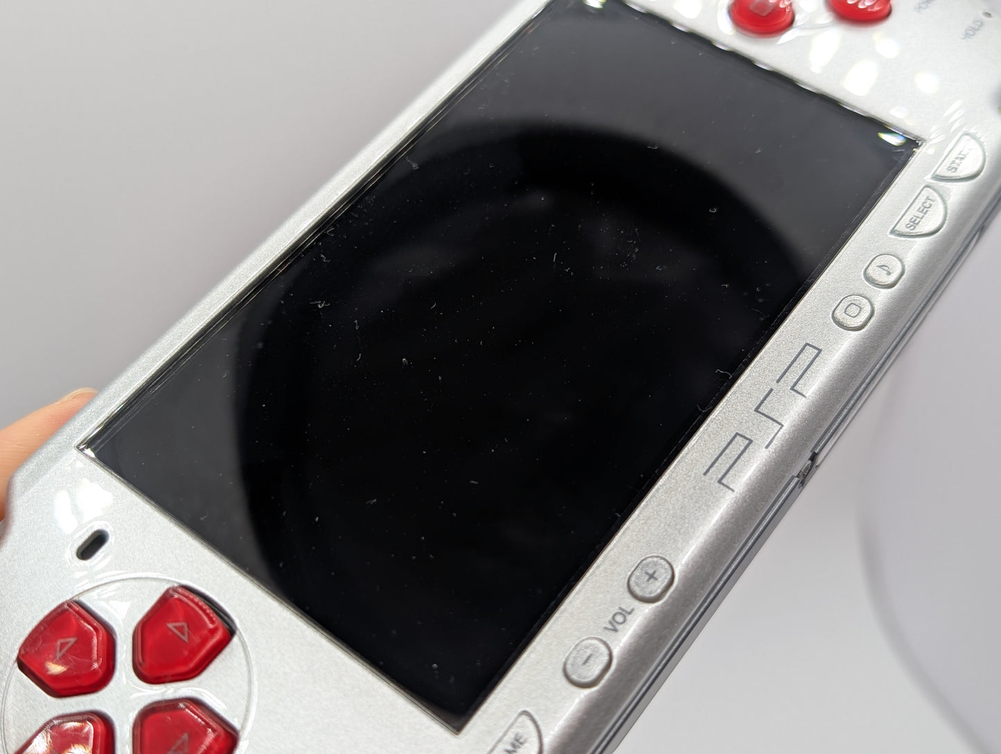 Ice Silver Red PSP 2000