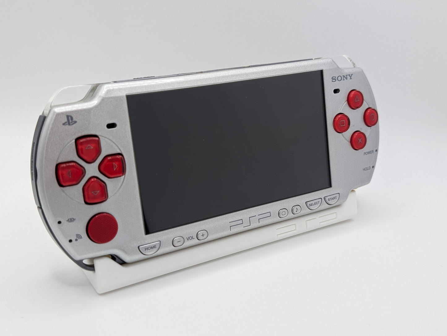 Ice Silver Red PSP 2000
