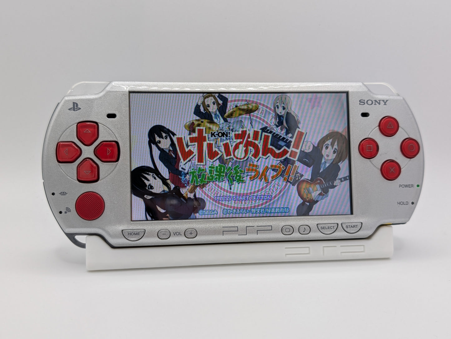 Ice Silver Red PSP 2000
