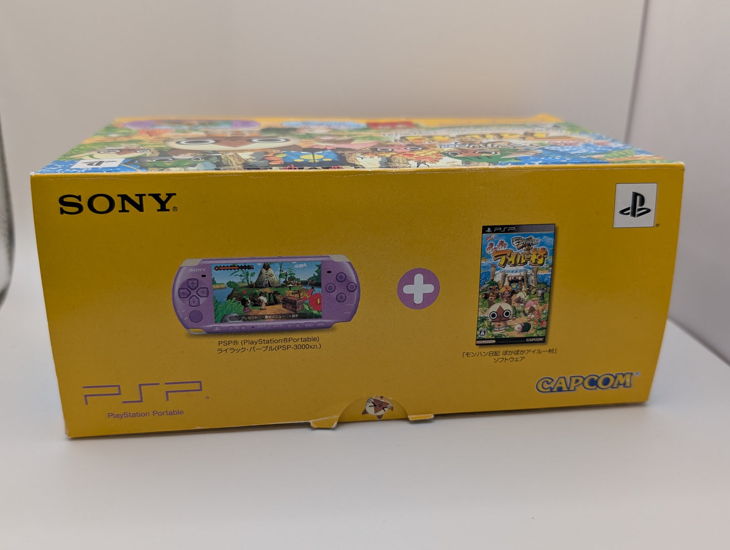 Boxed Monster Hunter Lilac PSP 3000
