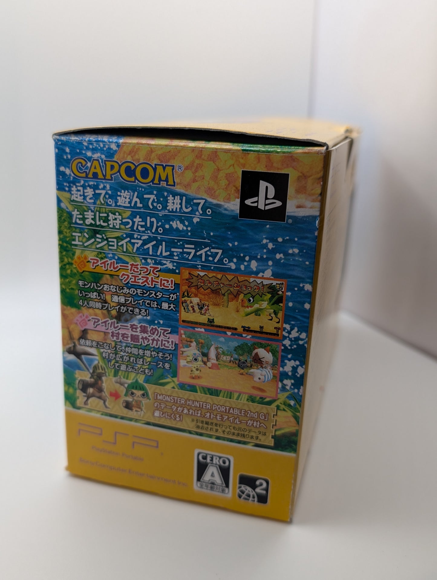 Boxed Monster Hunter Lilac PSP 3000