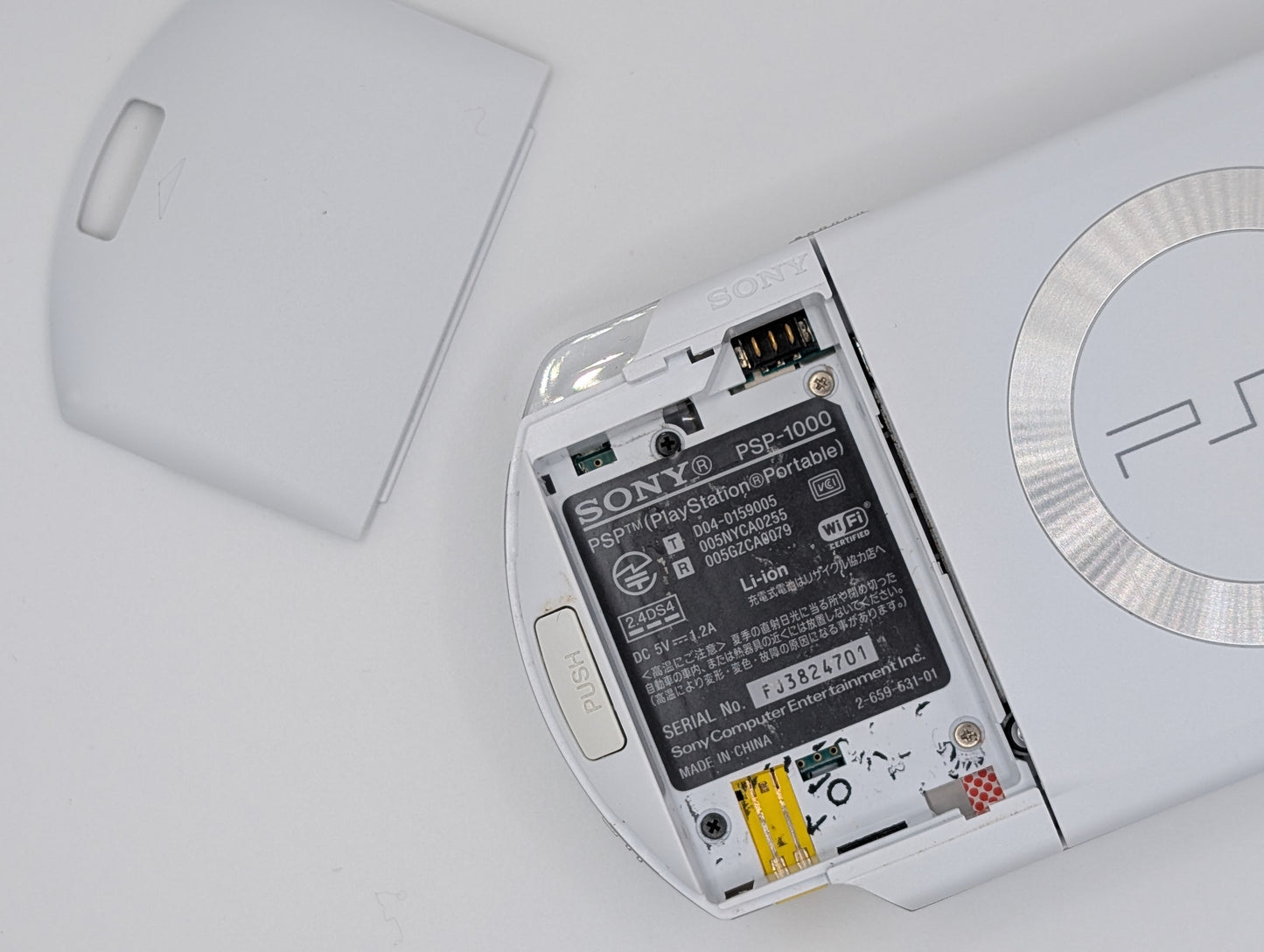 White PSP 1000 IPS Screen