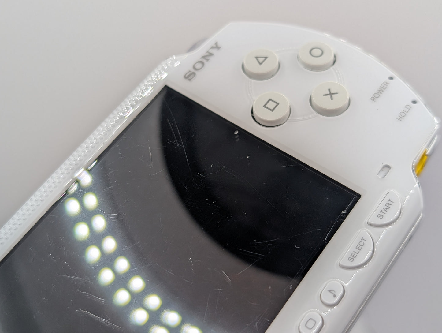 White PSP 1000 IPS Screen