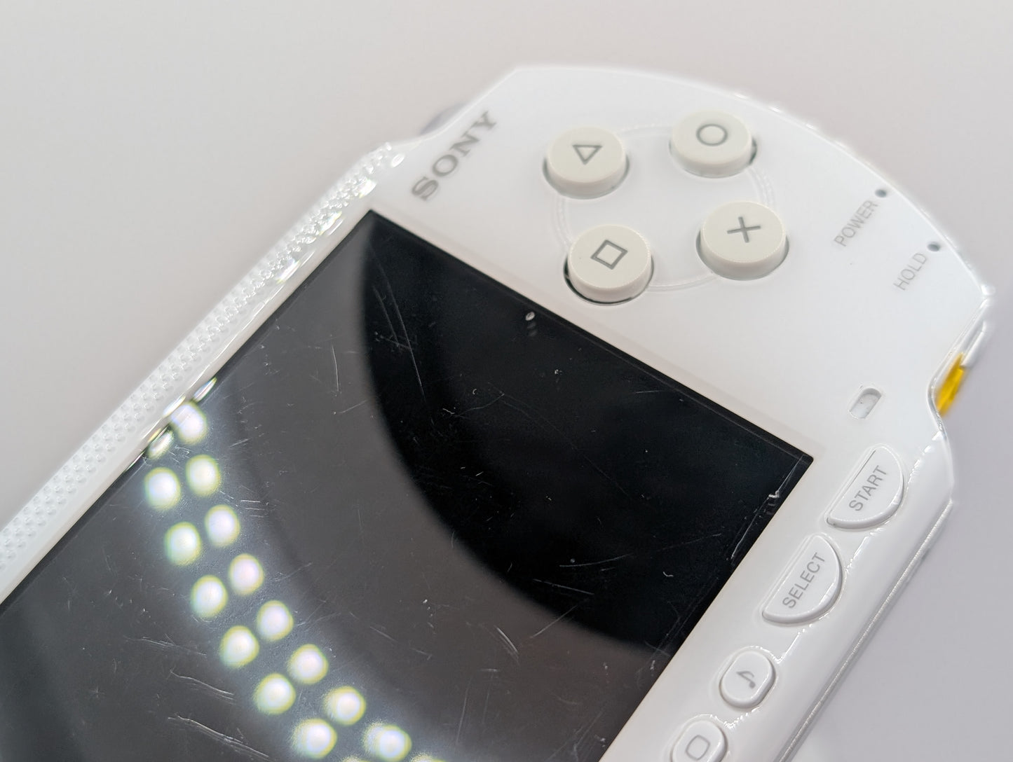 White PSP 1000 IPS Screen