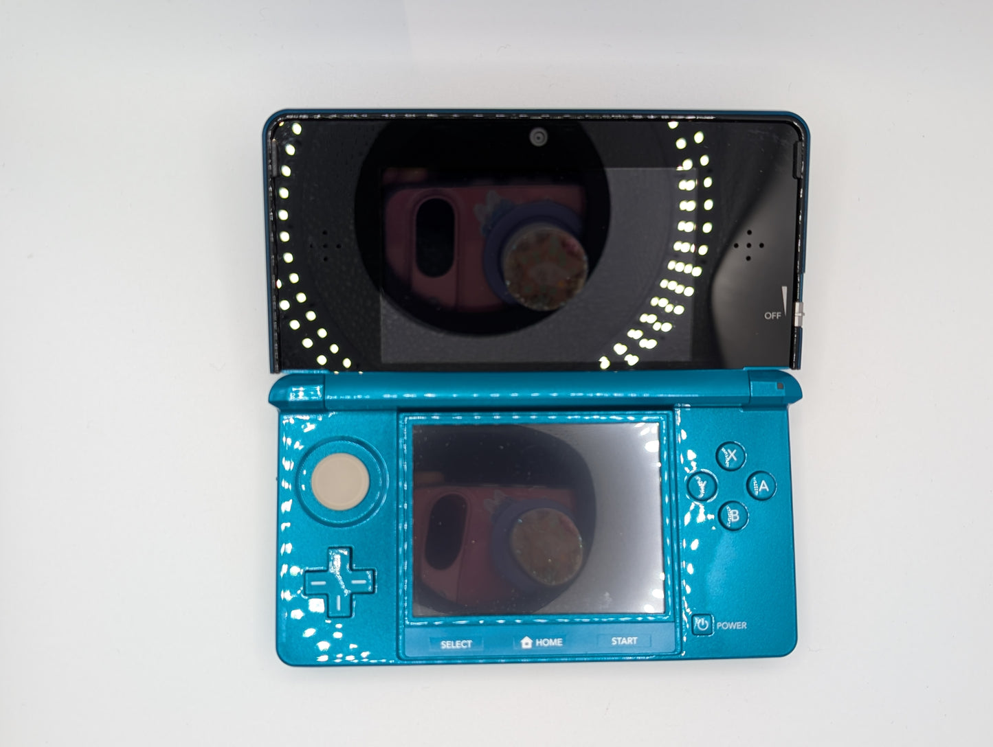 Boxed Aqua Blue 3DS