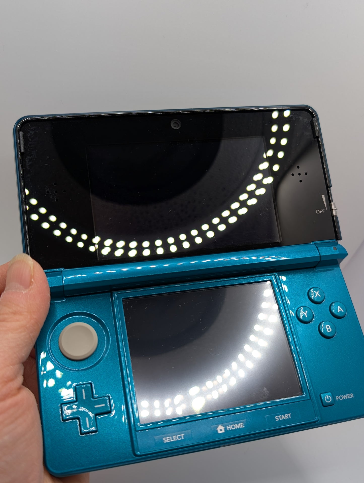 Boxed Aqua Blue 3DS