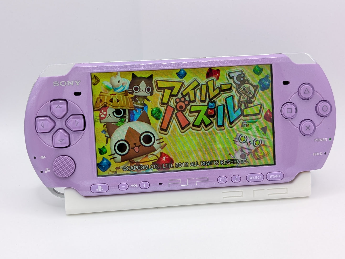 Lilac Purple PSP 3000