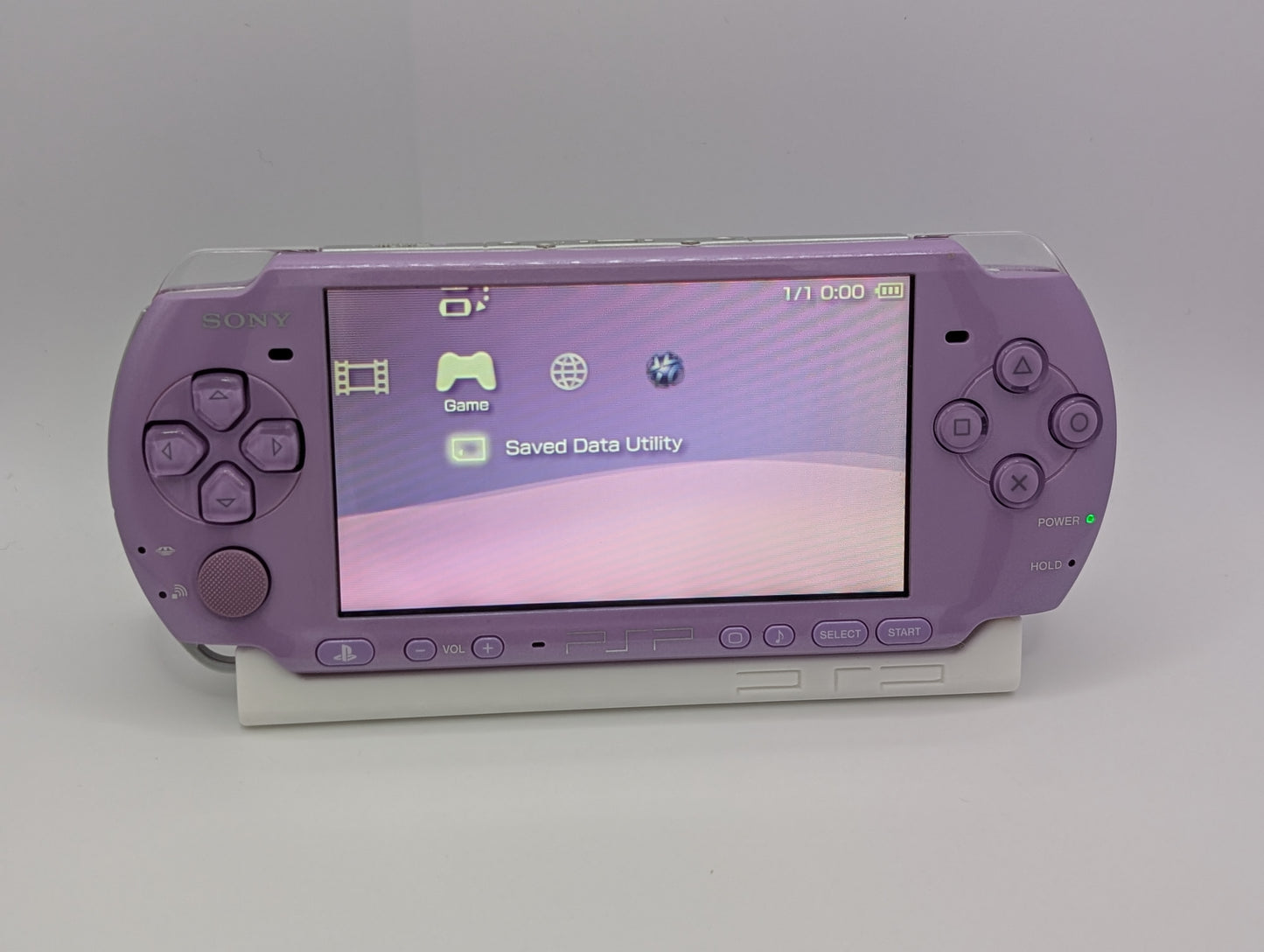 Boxed Monster Hunter Lilac PSP 3000
