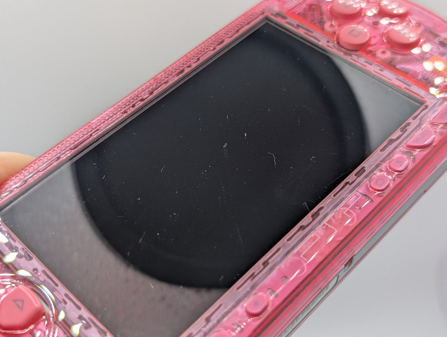 Crystal Pink PSP 1000