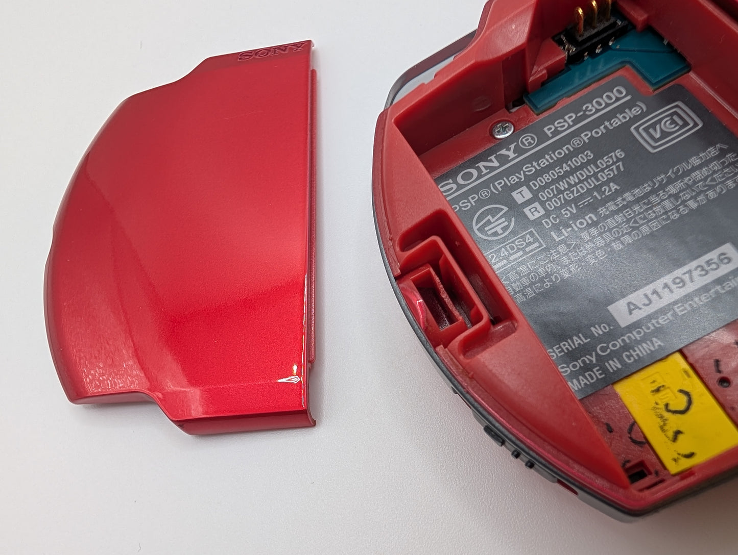 Red PSP 3000