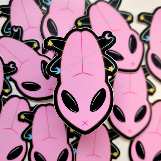 Alien Bunny Sticker