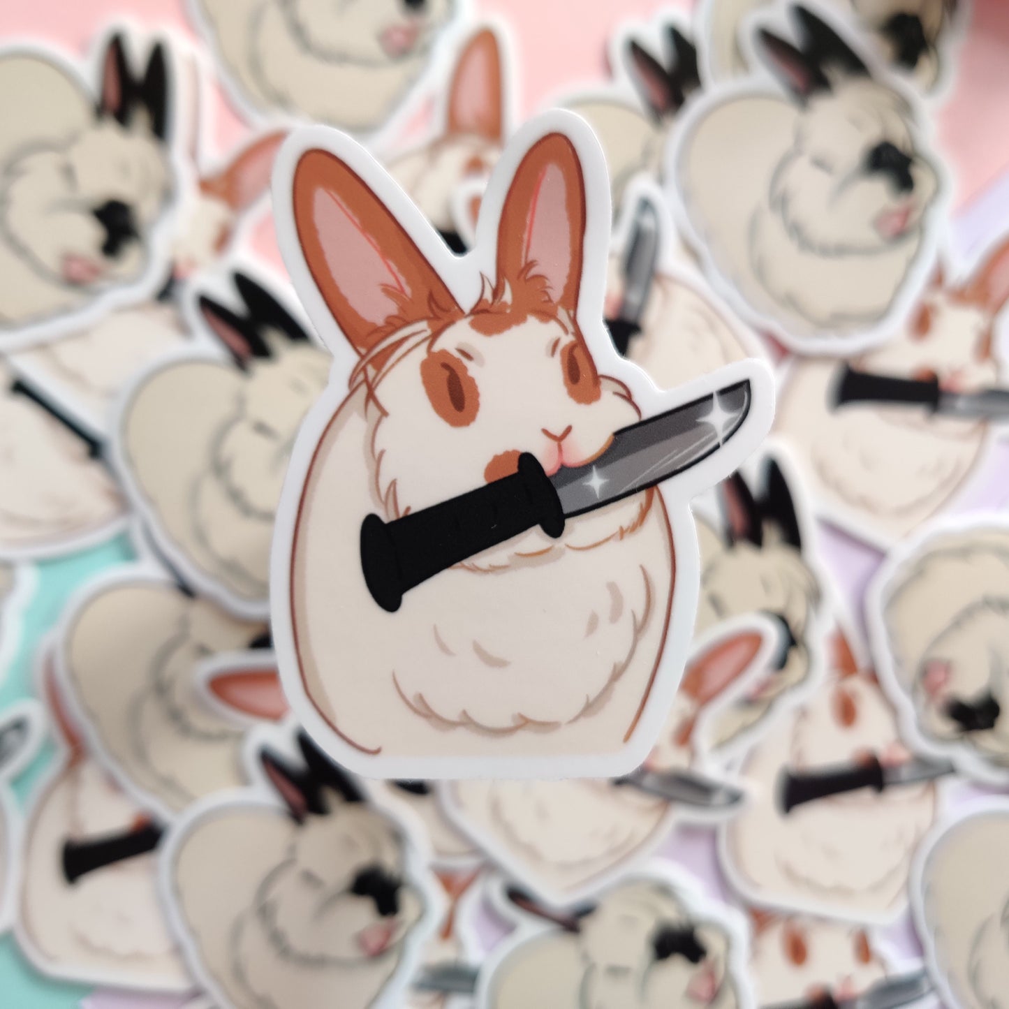 Bunny Meme Sticker