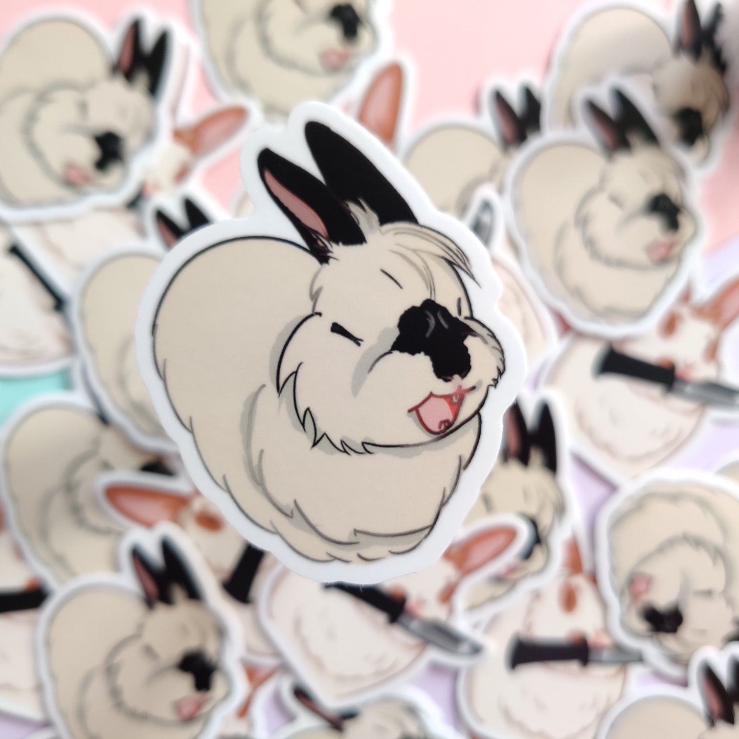Bunny Meme Sticker