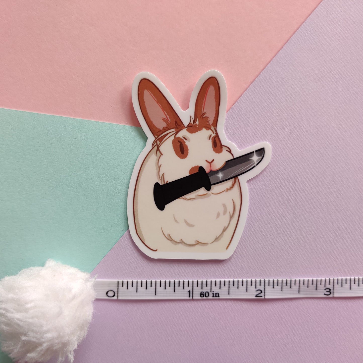 Bunny Meme Sticker