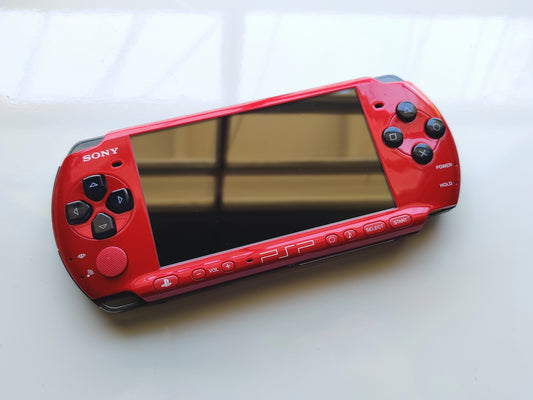 Red/Black PSP 3000