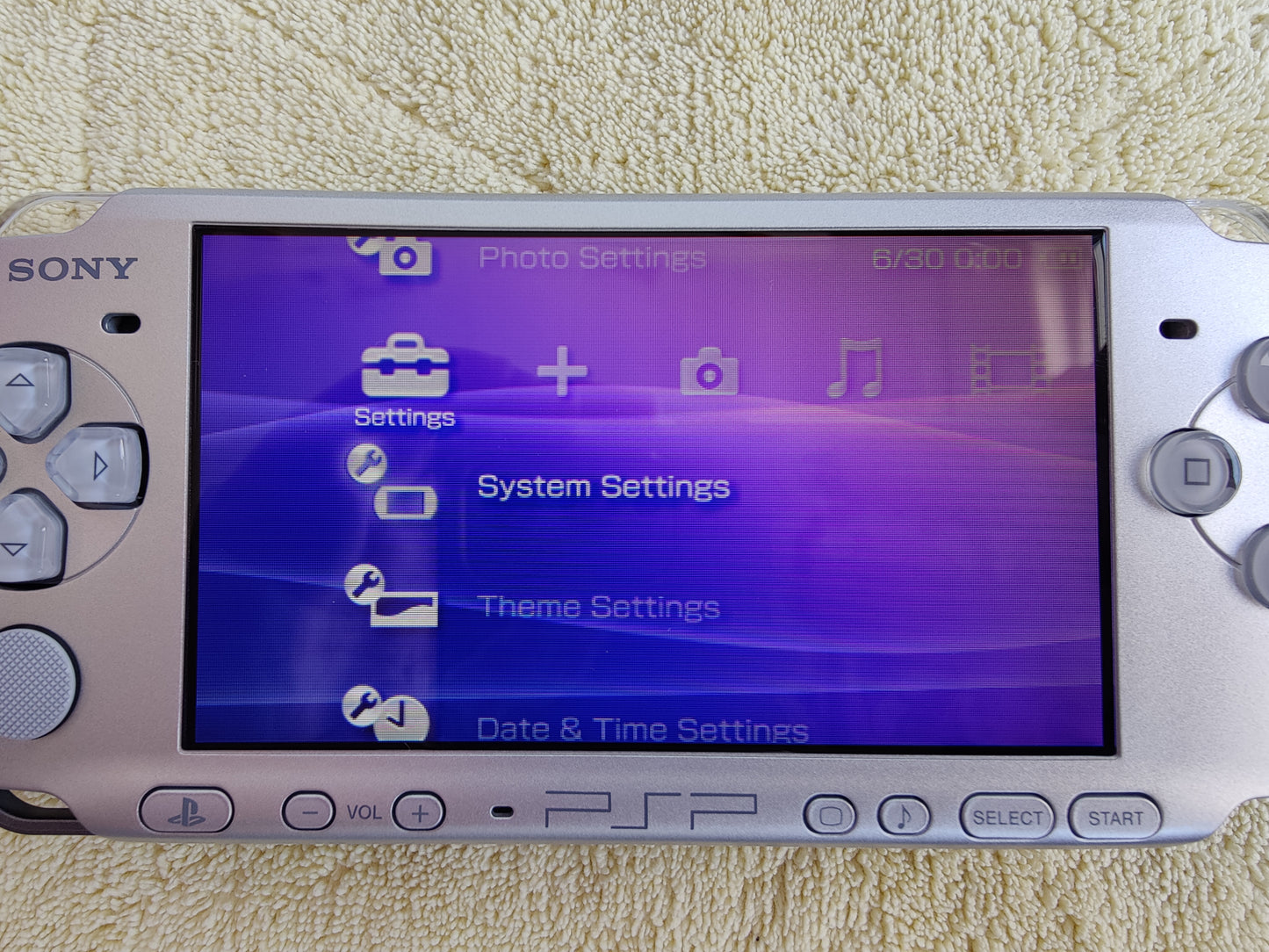 Silver PSP 3000