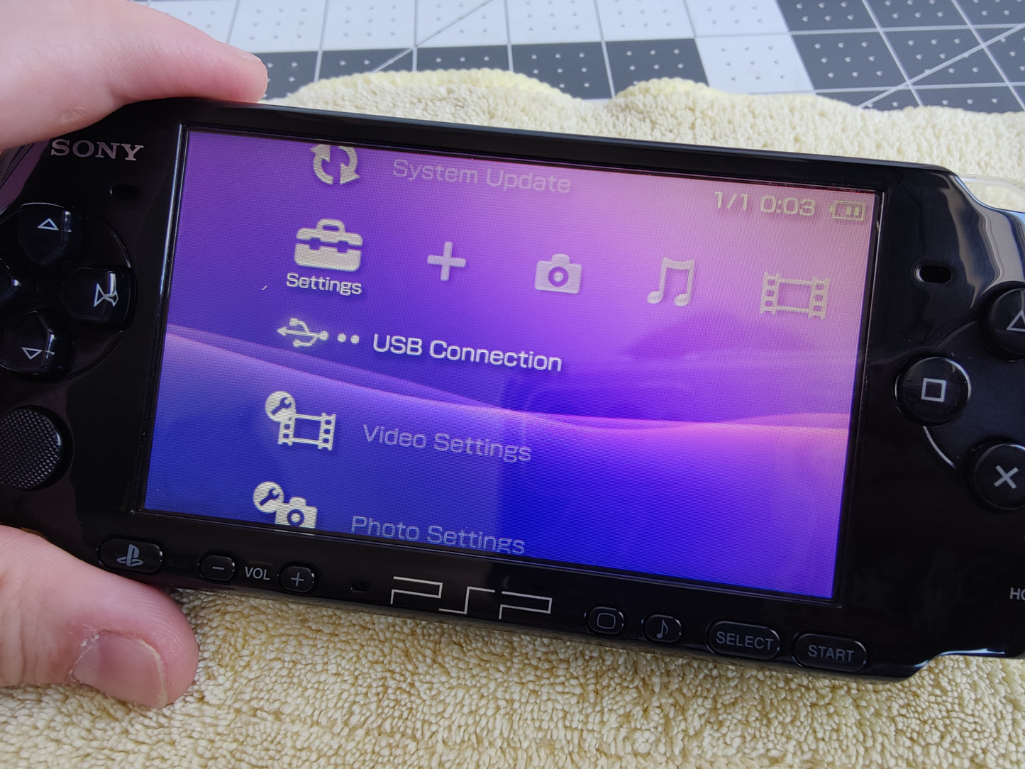 Boxed Piano Black PSP 3000