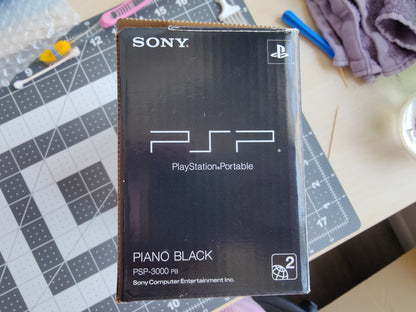 Boxed Piano Black PSP 3000