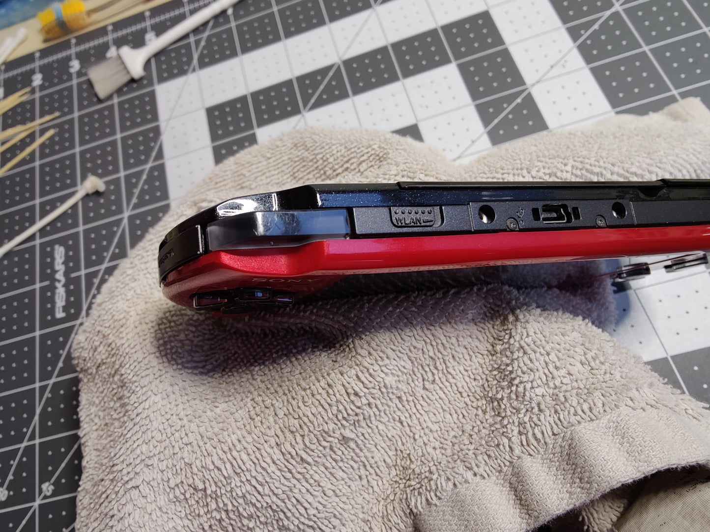 Red/Black PSP 3000