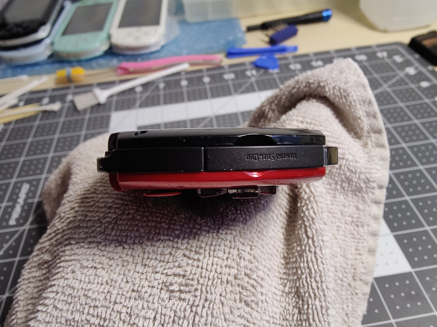 Red/Black PSP 3000