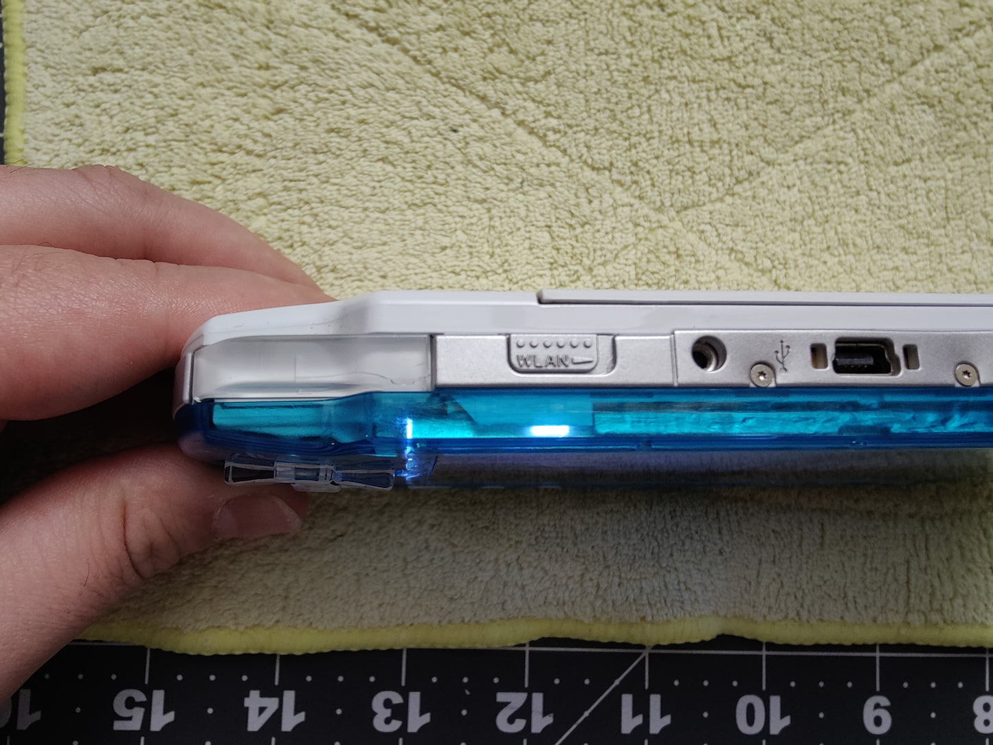 Clear BlueWhite PSP 2000