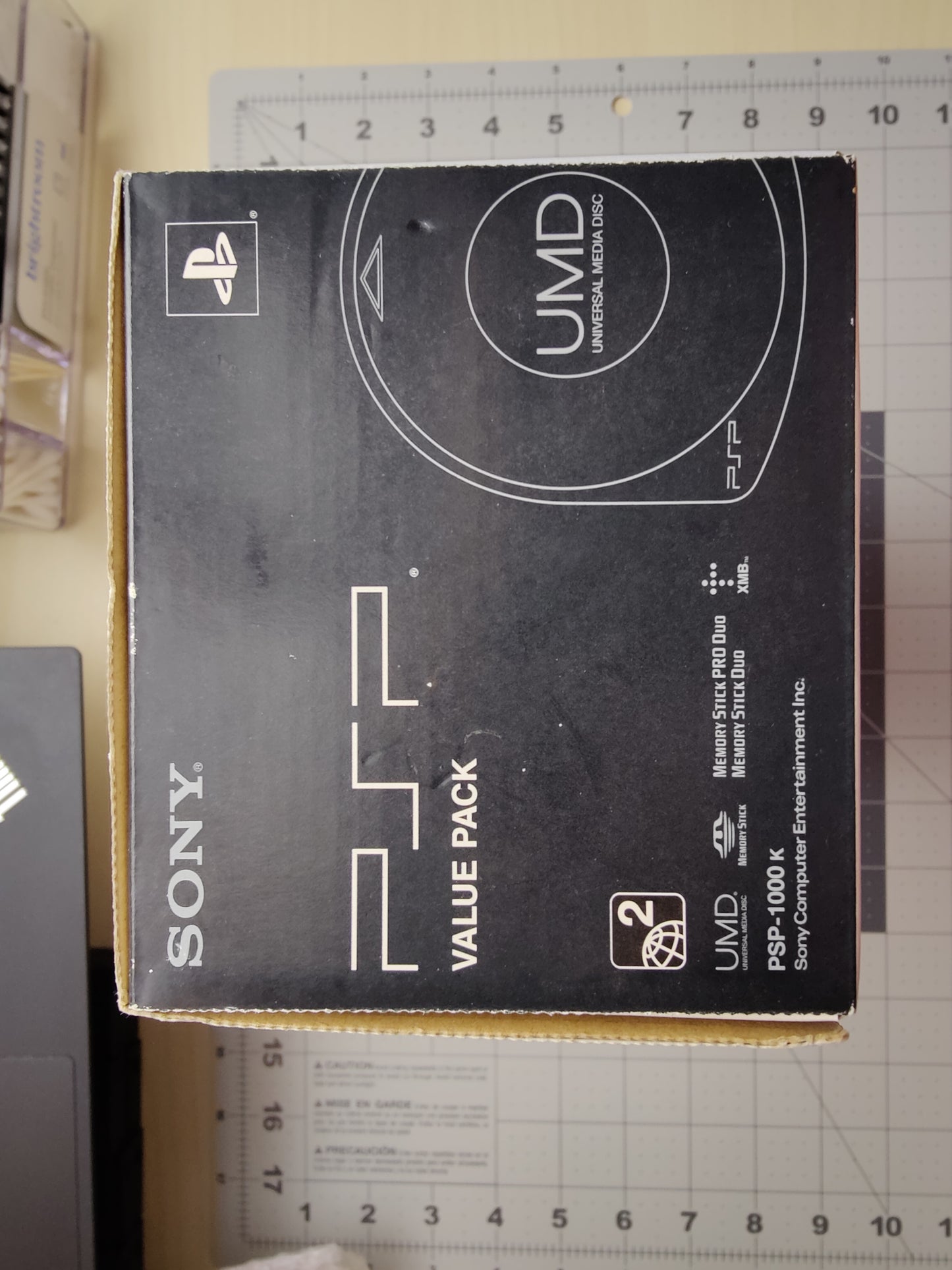 Boxed Piano Black PSP 1000