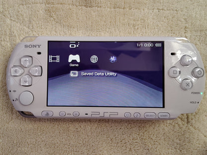 Pearl White PSP 3000