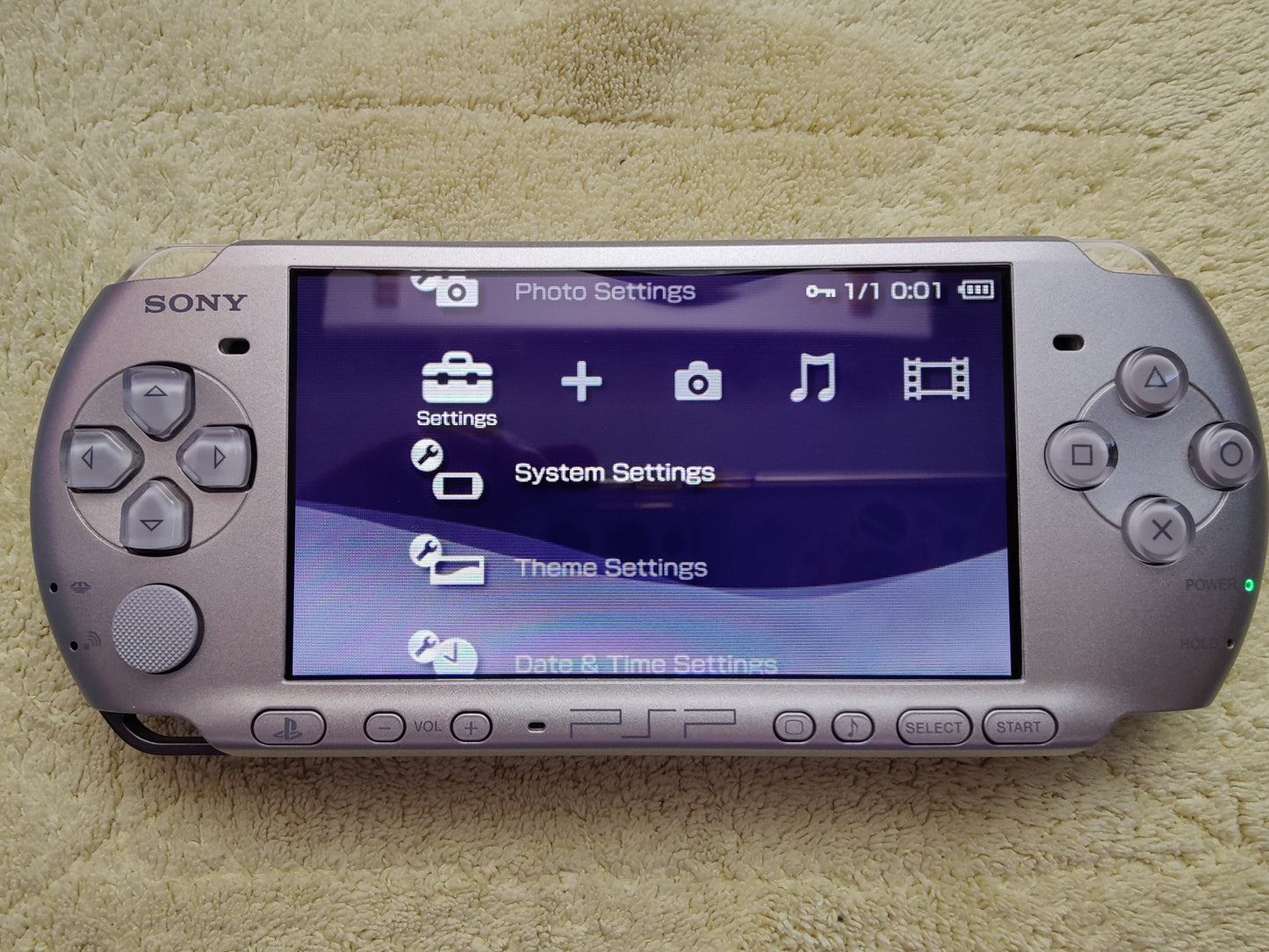 Mystic Silver PSP 3000