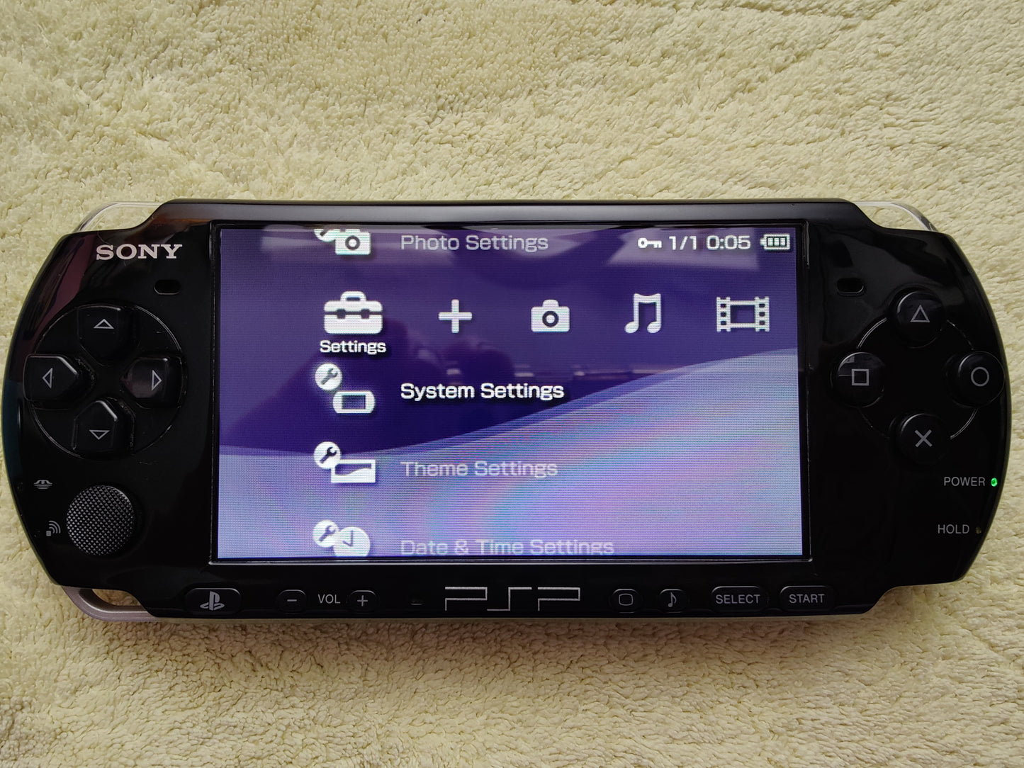 Piano Black PSP 3000