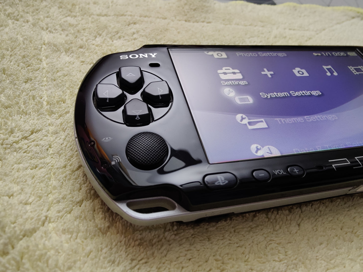 Piano Black PSP 3000