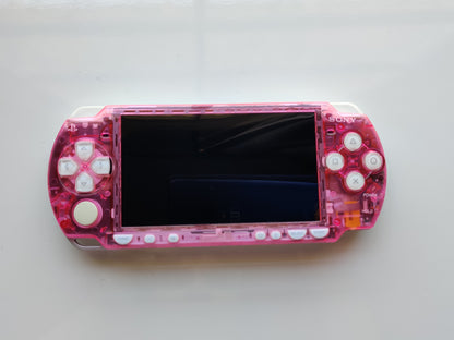 Clear PinkWhite PSP 2000