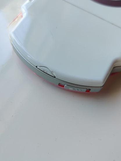 Clear PinkWhite PSP 2000