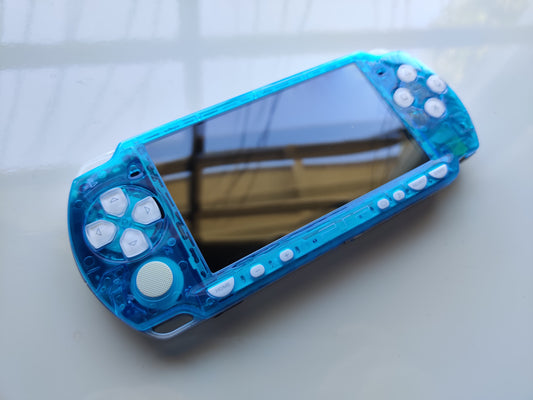 Clear BlueWhite PSP 2000