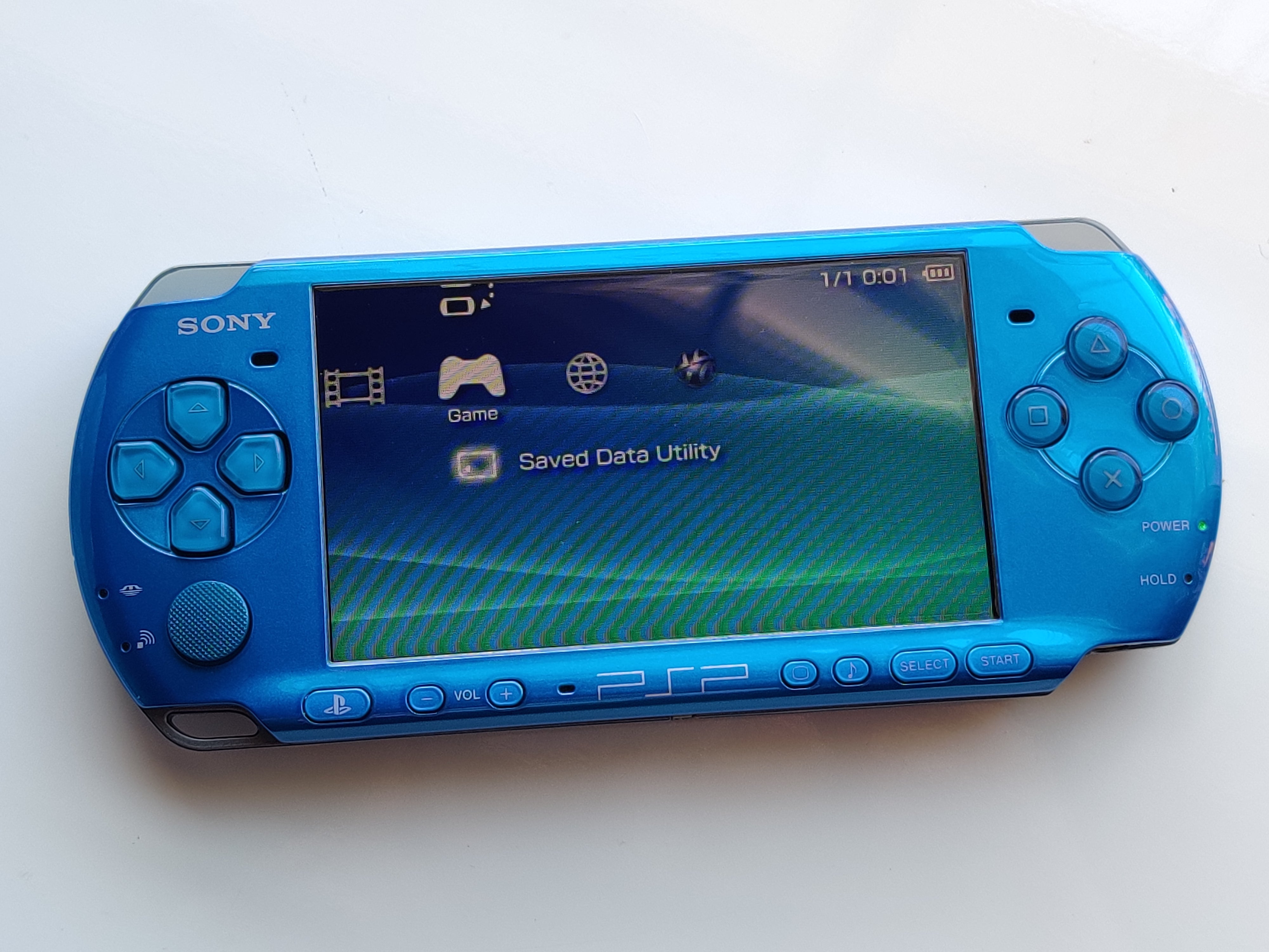 PlayStation Portable 3000 carnival newest blue