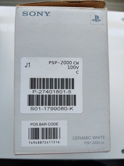 Boxed Ceramic White PSP 2000