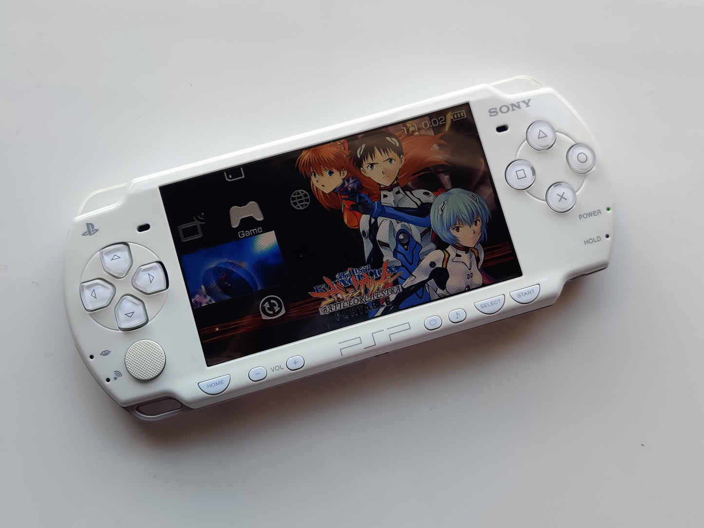 Boxed Ceramic White PSP 2000