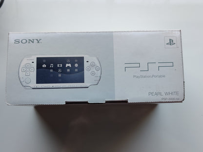 Boxed Pearl White PSP 3000