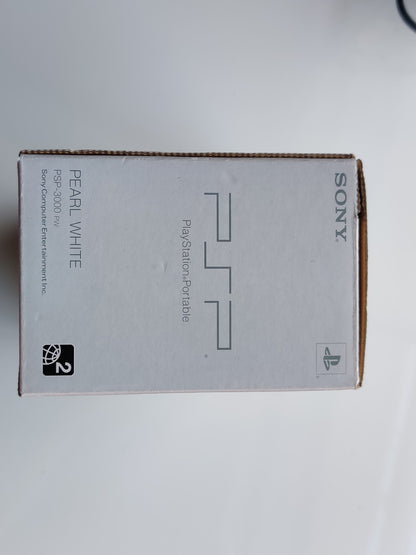 Boxed Pearl White PSP 3000