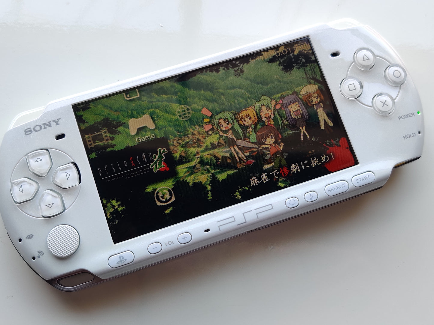 Boxed Pearl White PSP 3000