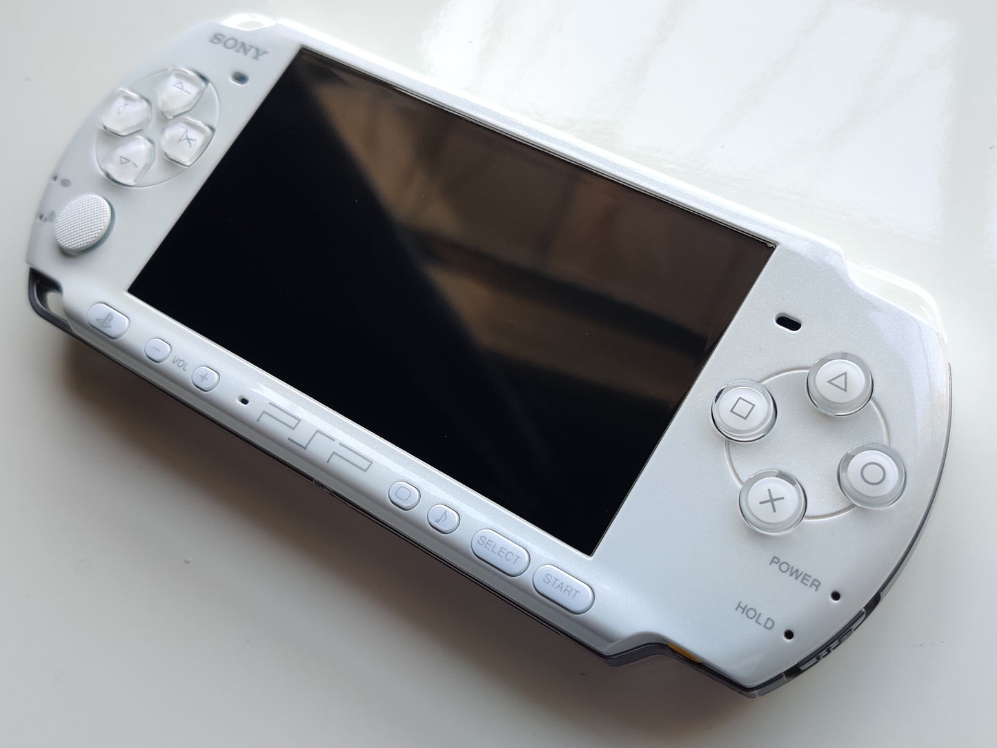 Boxed Pearl White PSP 3000