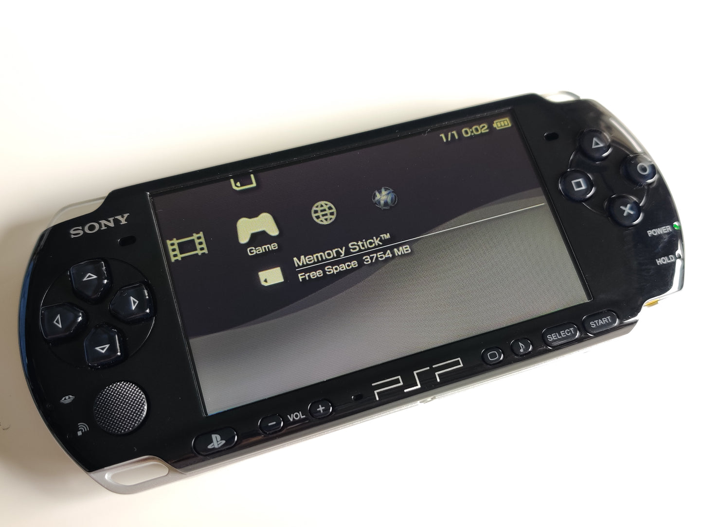 Boxed Piano Black PSP 3000