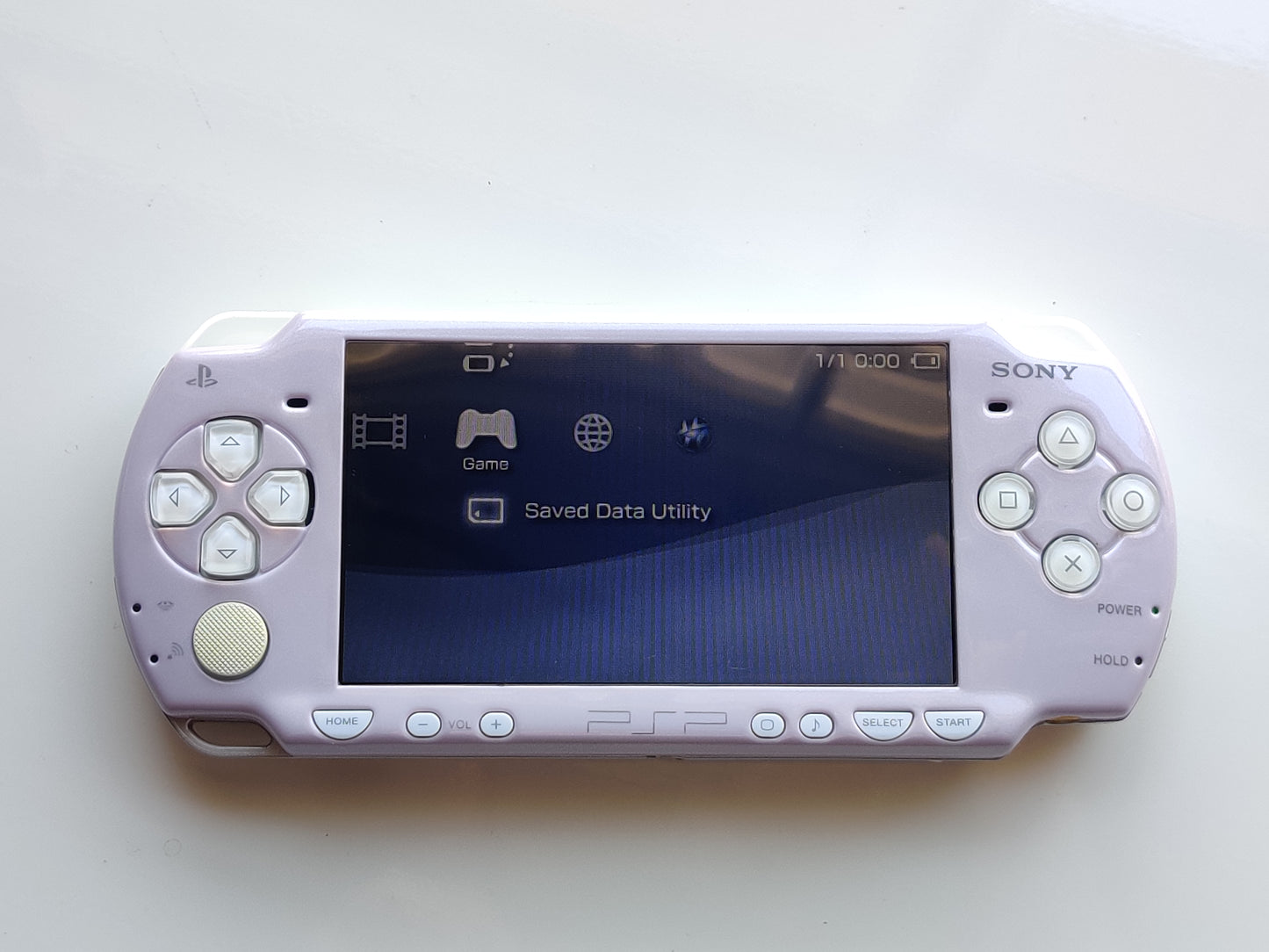 Lavender White PSP 2000